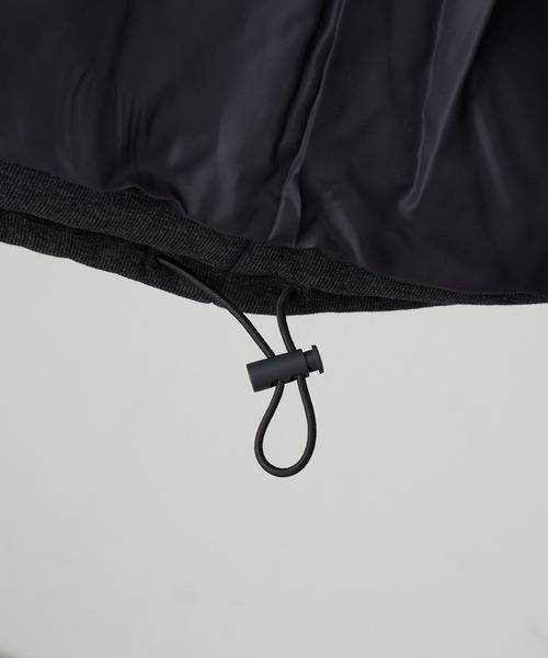 RAY CASSIN（レイカズン）の「カットロゴダウン（ダウンジャケット/コート・レディース・グレー/チャコールグレー/グレー系その他2・FREE）」の14枚目の写真