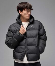 JORDAN BRAND（ジョーダンブランド）の「ジョーダン ブルックリン メンズ Therma-FIT パファー ジャケット / Jordan Brooklyn Men's Therma-FIT Puffer Jacket HV0532-010 Black（ダウンジャケット/コート・メンズ）」