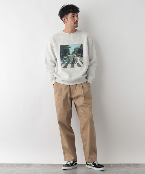 FOUND GOOD(ファウンドグッド)の「【THE BEATLES / ザ ビートルズ】コラボプルオーバー1/31098041(その他トップス・メンズ・ブラック/ホワイト系1・L/M/XL)」の3枚目の写真