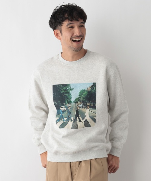 FOUND GOOD(ファウンドグッド)の「【THE BEATLES / ザ ビートルズ】コラボプルオーバー1/31098041(その他トップス・メンズ・ブラック/ホワイト系1・L/M/XL)」の5枚目の写真