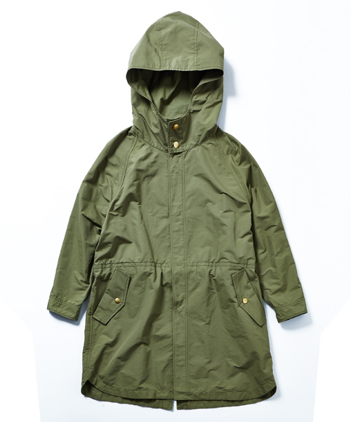 AMERICAN RAG CIE(アメリカンラグシー)の「AMERICAN RAG CIEミリタリーフードコート/214-AMR-dms-L161-CO036(ミリタリージャケット・レディース・ネイビー/カーキ・FREE)」の1枚目の写真