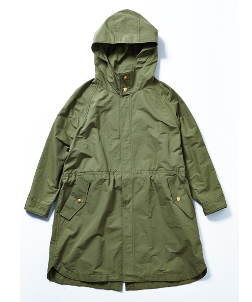 AMERICAN RAG CIE(アメリカンラグシー)の「AMERICAN RAG CIEミリタリーフードコート/214-AMR-dms-L161-CO036(ミリタリージャケット・レディース・ネイビー/カーキ・FREE)」の7枚目の写真