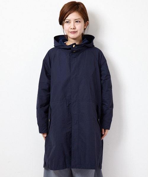 AMERICAN RAG CIE(アメリカンラグシー)の「AMERICAN RAG CIEミリタリーフードコート/214-AMR-dms-L161-CO036(ミリタリージャケット・レディース・ネイビー/カーキ・FREE)」の21枚目の写真