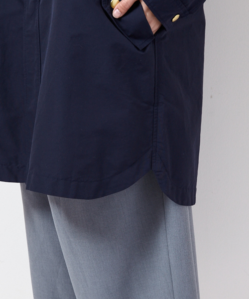 AMERICAN RAG CIE(アメリカンラグシー)の「AMERICAN RAG CIEミリタリーフードコート/214-AMR-dms-L161-CO036(ミリタリージャケット・レディース・ネイビー/カーキ・FREE)」の8枚目の写真