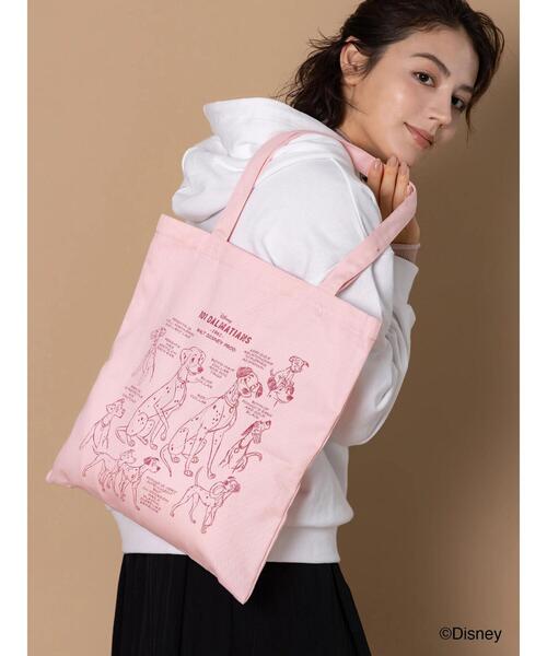 Te chichi（テチチ）の「【Disney】101/プリントトートバッグ（ハンドバッグ・レディース・ピンク/オフホワイト・F）」の7枚目の写真