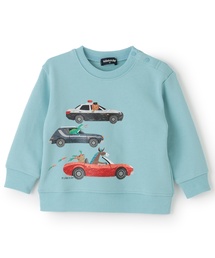 kladskap | 動物と恐竜と車トレーナー(スウェット)