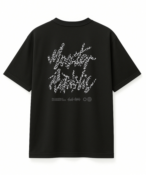 MONSTER REPUBLIC(モンスターリパブリック)の「レオパードロゴグレーTシャツブラック_8105(Tシャツ/カットソー・レディース・その他・SMALL/MEDIUM/LARGE/X-LARGE)」の3枚目の写真