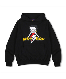 LAUGHER（ラファー）の「[Betty Boop] Chic Hood - Black（パーカー）」