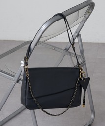 CIAOPANIC TYPY | ミラーチャーム付きアソート素材フラップチェーンBAG(ショルダーバッグ)