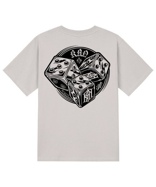 KAN6312(カン6312)の「KTC0135 カジノ 半袖Tシャツ - ベージュ(Tシャツ/カットソー・メンズ・その他・LARGE/MEDIUM/SMALL/X-LARGE)」の1枚目の写真