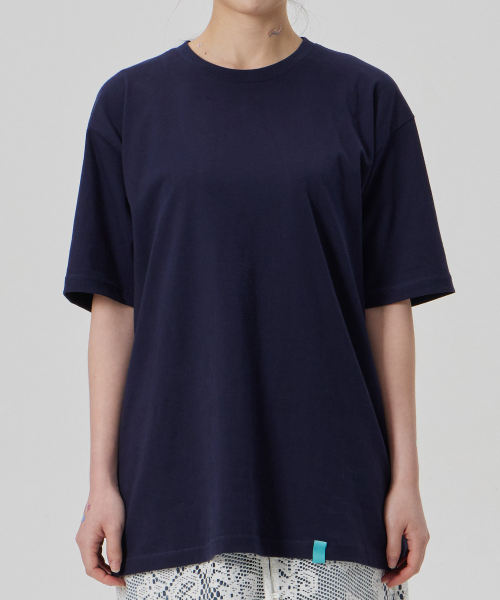 ASTRAL PROJECTION（アストラルプロジェクション）の「コットンルーズフィット半袖Tシャツ_スペースネイビー（Tシャツ/カットソー・メンズ・その他・LARGE/MEDIUM/X-LARGE/XX-LARGE）」の4枚目の写真