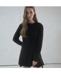 Round Crop Twist Cardigan - 5COL