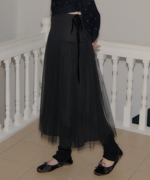 SALON DE YOHN(サロンドヨーン)の「Ballerina Skirt_ Black(スカート・レディース・その他・MEDIUM/SMALL)」の1枚目の写真