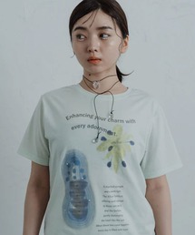 bloom with edge t-shirt