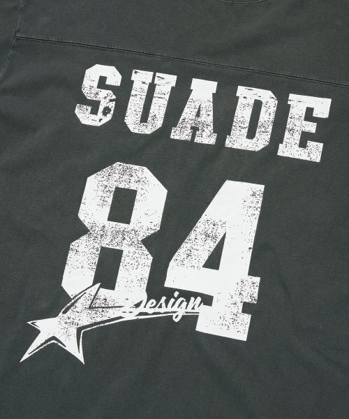 suade（スエード）の「84 STAR TEE [PIGMENT BLACK]（Tシャツ/カットソー・レディース・その他・LARGE/MEDIUM/X-LARGE）」の4枚目の写真