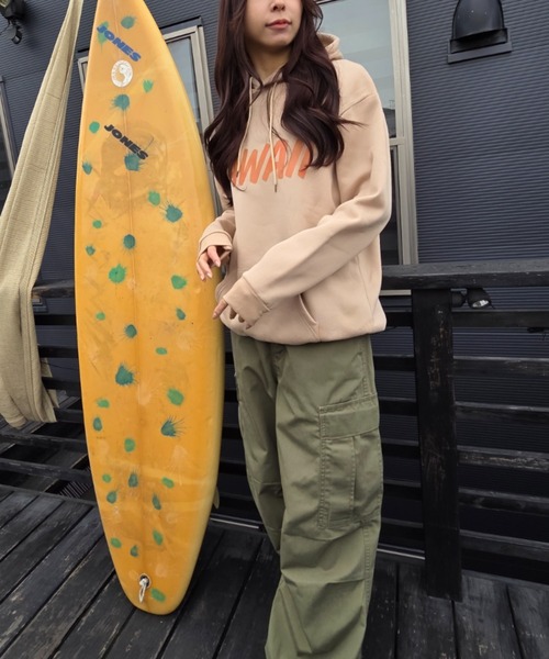 Loco Ocean(ロコオーシャン)の「HAWAIIバックプリントパーカー(パーカー・レディース・クリーム・M/L)」の10枚目の写真