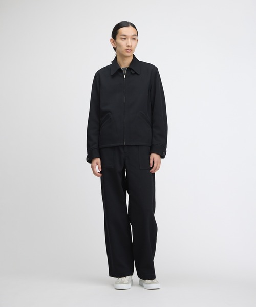 FRONT 11201(フロントワンワントゥーオーワン)の「REDE Whipcord Sport Jacket(その他アウター・メンズ・ブラック・L/M/S)」の1枚目の写真