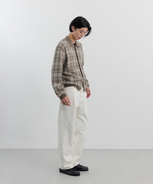BLANKROOM(ブランクルーム)の「チェックパターンカーディガン_BEIGE(カーディガン/ボレロ・メンズ・その他・1/2/3)」の3枚目の写真