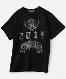 リーフエンブレムTシャツ_ブラック