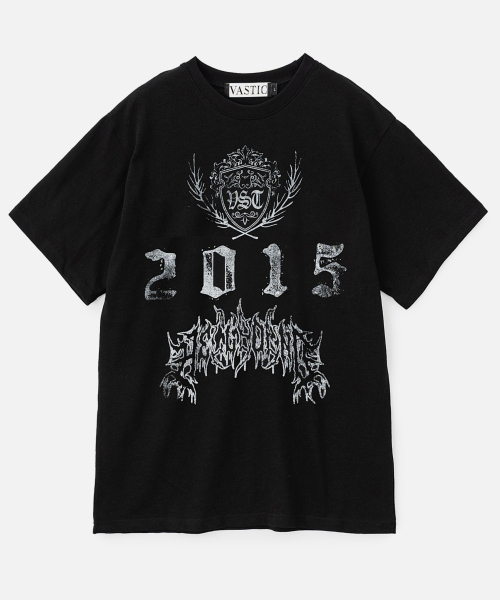 VASTIC(バスティック)の「リーフエンブレムTシャツ_ブラック(Tシャツ/カットソー・メンズ・その他・MEDIUM/LARGE/X-LARGE)」の2枚目の写真