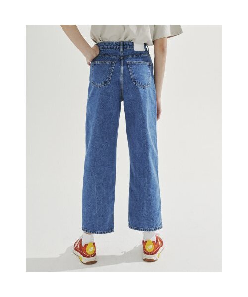 Between A and B（ビトウィーンエイアンドビー）の「リサイクルワイドフィットデニムパンツ[ブルー]（デニムパンツ・レディース・ブルー・MEDIUM/SMALL）」の5枚目の写真