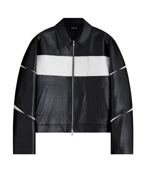 SPERONE(スペロネ)の「スリットレザージャケット(ブラック)(ライダースジャケット・メンズ・その他・MEDIUM/LARGE/X-LARGE)」の3枚目の写真