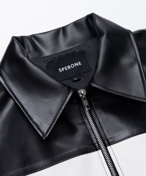SPERONE(スペロネ)の「スリットレザージャケット(ブラック)(ライダースジャケット・メンズ・その他・MEDIUM/LARGE/X-LARGE)」の5枚目の写真