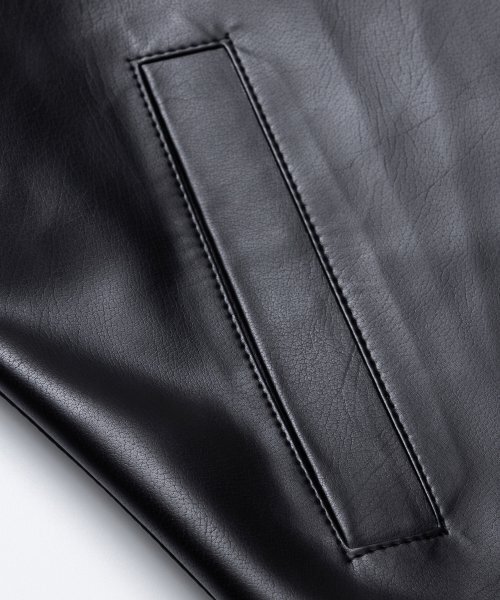SPERONE(スペロネ)の「スリットレザージャケット(ブラック)(ライダースジャケット・メンズ・その他・MEDIUM/LARGE/X-LARGE)」の6枚目の写真