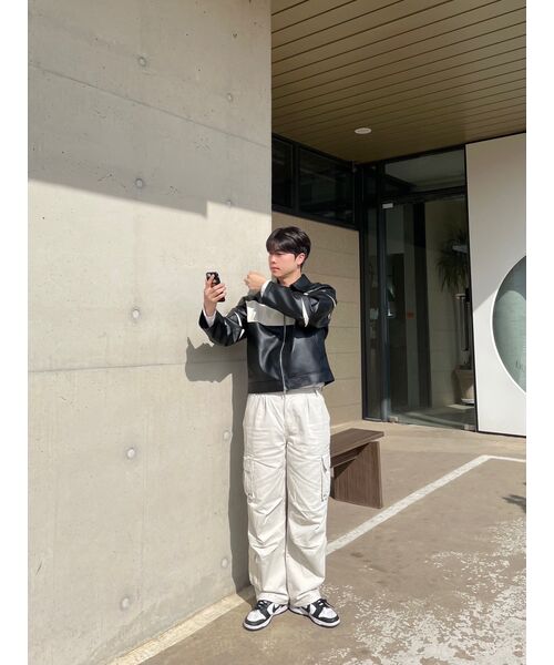 SPERONE(スペロネ)の「スリットレザージャケット(ブラック)(ライダースジャケット・メンズ・その他・MEDIUM/LARGE/X-LARGE)」の9枚目の写真