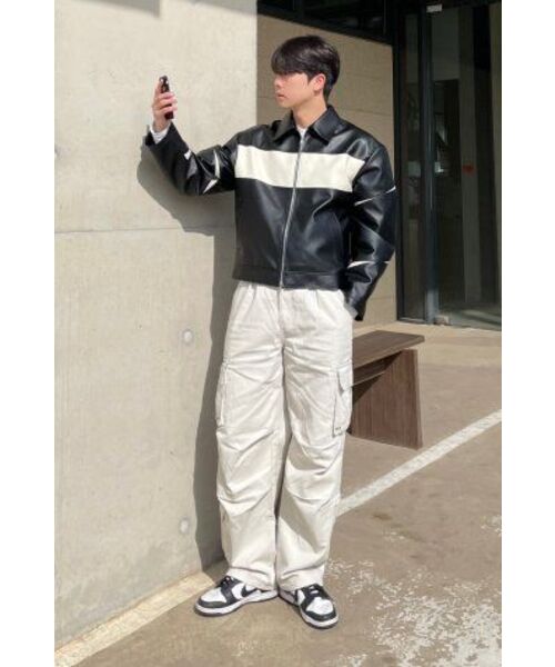 SPERONE(スペロネ)の「スリットレザージャケット(ブラック)(ライダースジャケット・メンズ・その他・MEDIUM/LARGE/X-LARGE)」の10枚目の写真