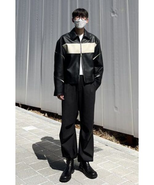 SPERONE(スペロネ)の「スリットレザージャケット(ブラック)(ライダースジャケット・メンズ・その他・MEDIUM/LARGE/X-LARGE)」の14枚目の写真
