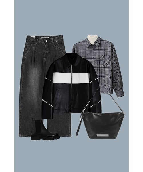 SPERONE(スペロネ)の「スリットレザージャケット(ブラック)(ライダースジャケット・メンズ・その他・MEDIUM/LARGE/X-LARGE)」の15枚目の写真