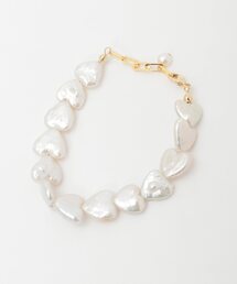 TIARA（ティアラ）の「【MIHOKO SAKAI/ミホコサカイ】ハートパールブレスレット（PB05）（ブレスレット）」