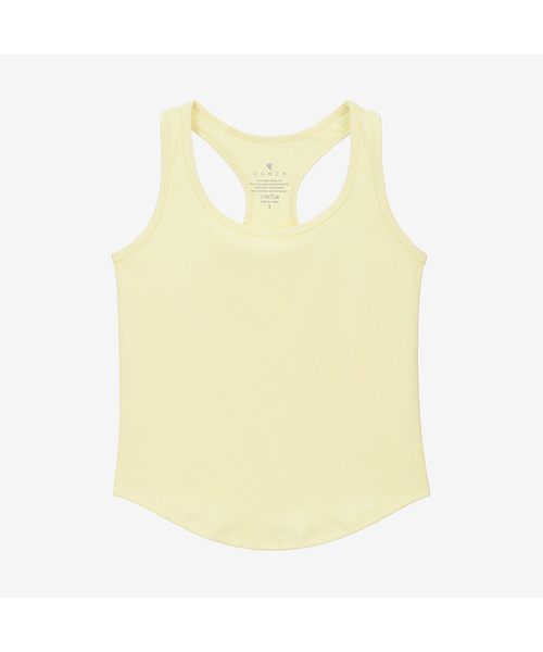 CONCHWEAR（コンチウェア）の「エアライトクロススリーブレス (7カラー)（Tシャツ/カットソー・レディース・ピンク/オレンジ/コーラル/ライトブルー/アイボリー/ブラック/レモンイエロー・SMALL/MEDIUM）」の4枚目の写真