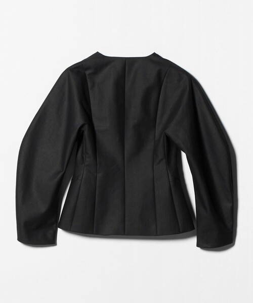 ASTRAET（アストラット）の「＜ASTRAET＞コットン シェイプ ノーカラージャケット（ノーカラージャケット・レディース・ブラック・FREE）」の10枚目の写真