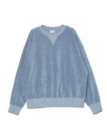 BRUMAN（ブルーマン）の「Terry Sweat Shirt (Blue)（スウェット）」
