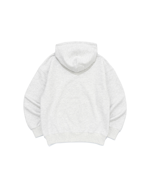 BECANVAS(ビキャンバス)の「BECANVAS OVERFIT HOOD (LIGHT MELANGE)(パーカー・レディース・ライトグレー・SMALL/MEDIUM/LARGE/X-LARGE)」の2枚目の写真