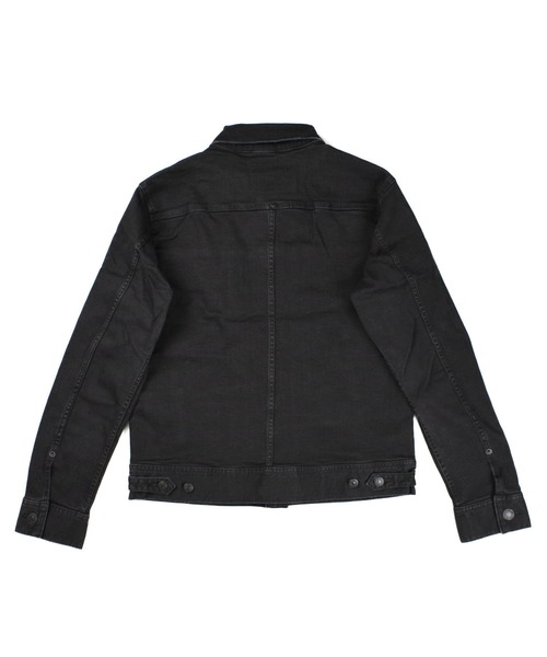 TMT（ティーエムティー）の「【TMT/ティーエムティー】STRETCH COMFY DENIM JACKET（デニムジャケット・メンズ・ブラック/チャコールグレー・MEDIUM/LARGE/X-LARGE/SMALL）」の11枚目の写真