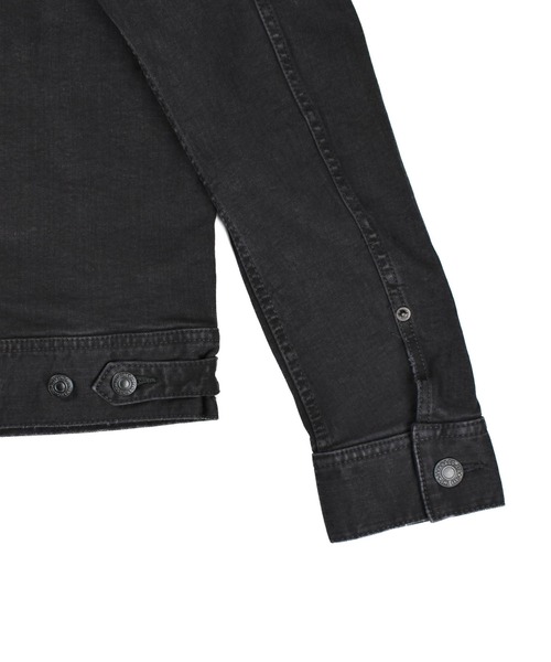 TMT（ティーエムティー）の「【TMT/ティーエムティー】STRETCH COMFY DENIM JACKET（デニムジャケット・メンズ・ブラック/チャコールグレー・MEDIUM/LARGE/X-LARGE/SMALL）」の12枚目の写真