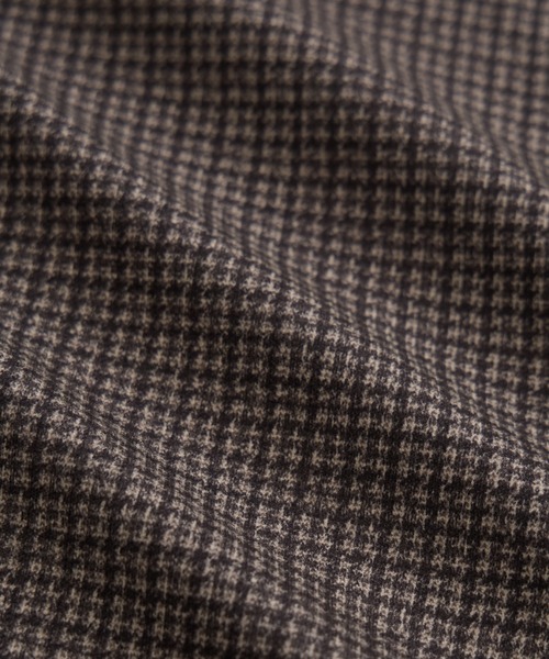 UNITED TOKYO（ユナイテッドトウキョウ）の「≪数量限定≫【WEB限定】＋3.6℃ダウンファブリックイージーパンツ　｜SETUP可能/大人気/+3.6℃ UP / 保温 / 静電気防止 / ストレッチ / ウォッシャブル/羽毛使用/冬服/起毛/防寒（スウェットパンツ・メンズ・チェック/ブラック/その他2・2/1）」の19枚目の写真