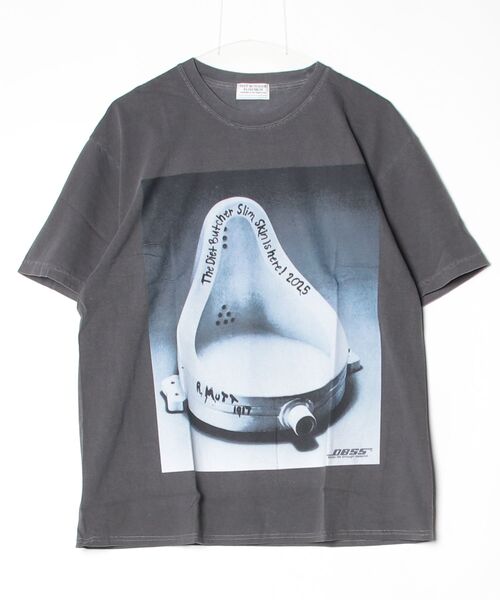 DIET BUTCHER SLIM SKIN(ダイエットブッチャースリムスキン)の「DIET BUTCHER SLIM SKIN / DADAietbutcher / ダイエットブッチャースリムスキン(Tシャツ/カットソー・メンズ・オレンジ/アイボリー/チャコールグレー・M/L/S/M)」の8枚目の写真