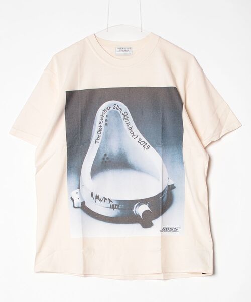 DIET BUTCHER SLIM SKIN(ダイエットブッチャースリムスキン)の「DIET BUTCHER SLIM SKIN / DADAietbutcher / ダイエットブッチャースリムスキン(Tシャツ/カットソー・メンズ・オレンジ/アイボリー/チャコールグレー・M/L/S/M)」の9枚目の写真