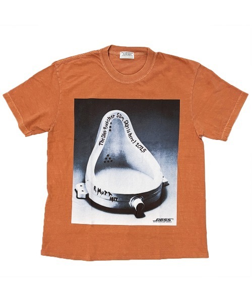 DIET BUTCHER SLIM SKIN(ダイエットブッチャースリムスキン)の「DIET BUTCHER SLIM SKIN / DADAietbutcher / ダイエットブッチャースリムスキン(Tシャツ/カットソー・メンズ・オレンジ/アイボリー/チャコールグレー・M/L/S/M)」の7枚目の写真