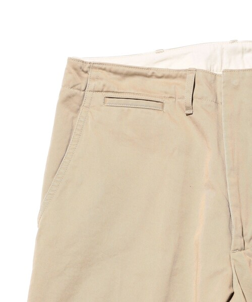 BEAMS PLUS（ビームスプラス）の「WORK Trousers 60/2 Twill（その他パンツ・メンズ・サックスブルー/ブラック/ベージュ・LARGE/MEDIUM/SMALL）」の9枚目の写真