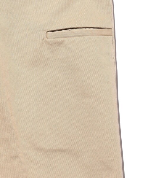 BEAMS PLUS（ビームスプラス）の「WORK Trousers 60/2 Twill（その他パンツ・メンズ・サックスブルー/ブラック/ベージュ・LARGE/MEDIUM/SMALL）」の12枚目の写真