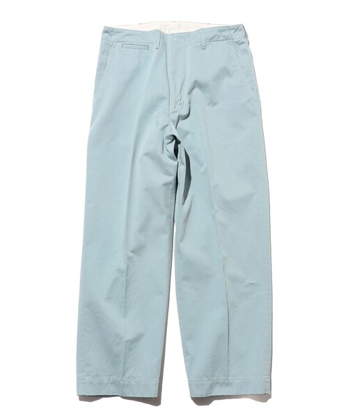 BEAMS PLUS（ビームスプラス）の「WORK Trousers 60/2 Twill（その他パンツ・メンズ・サックスブルー/ブラック/ベージュ・LARGE/MEDIUM/SMALL）」の16枚目の写真