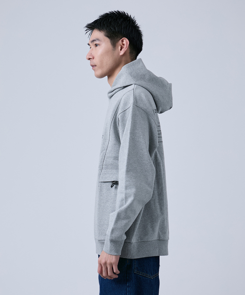 B.C STOCK（ベーセーストック）の「《追加2》OLIVEDRAB キャリーポケットパーカー（スウェット・メンズ・ブラック/ホワイト/グレー・MEDIUM/LARGE）」の10枚目の写真