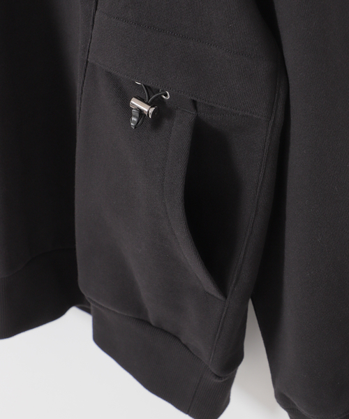 B.C STOCK（ベーセーストック）の「《追加2》OLIVEDRAB キャリーポケットパーカー（スウェット・メンズ・ブラック/ホワイト/グレー・MEDIUM/LARGE）」の22枚目の写真