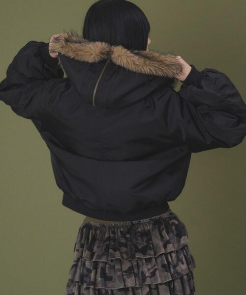 dispark（ディスパーク）の「DISPARK/N2Bジャケット（ブルゾン・レディース・ブラック・FREE）」の16枚目の写真