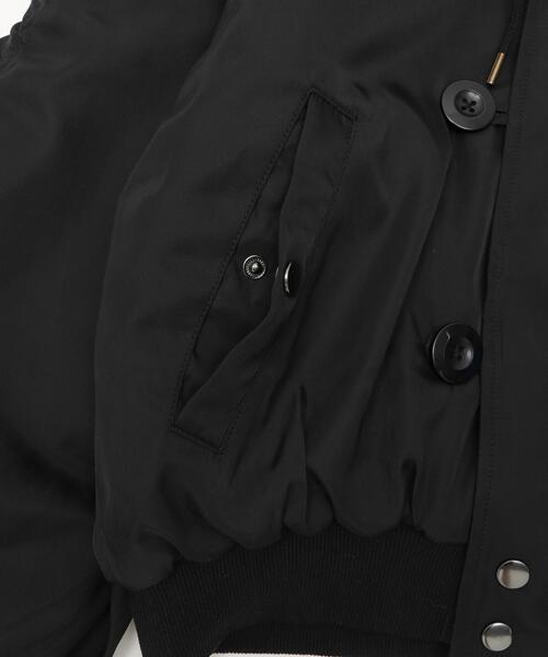 dispark（ディスパーク）の「DISPARK/N2Bジャケット（ブルゾン・レディース・ブラック・FREE）」の9枚目の写真